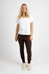 Federation Womens Escape Trackie - Chocolate