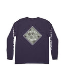 Salty Crew Boys Tippet Refuge LS Tee - Navy