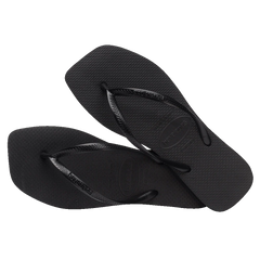 Havaianas Slim Square Solid Jandal - Black