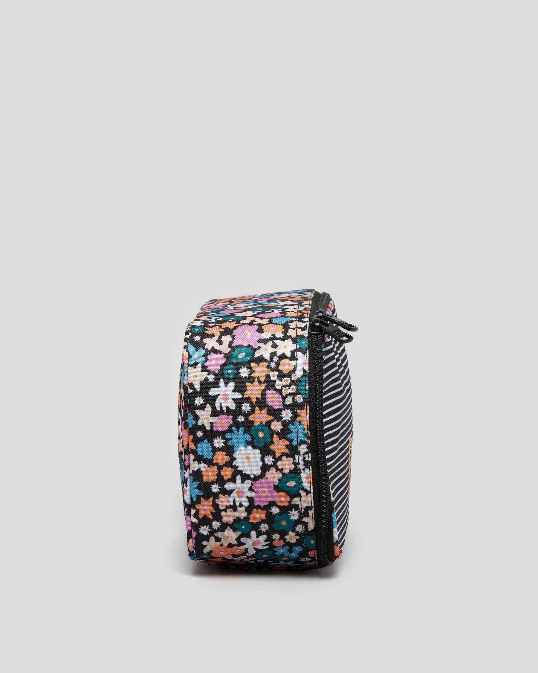 Roxy RG Groovy Life Lunch Box - Anthracite Flower Power