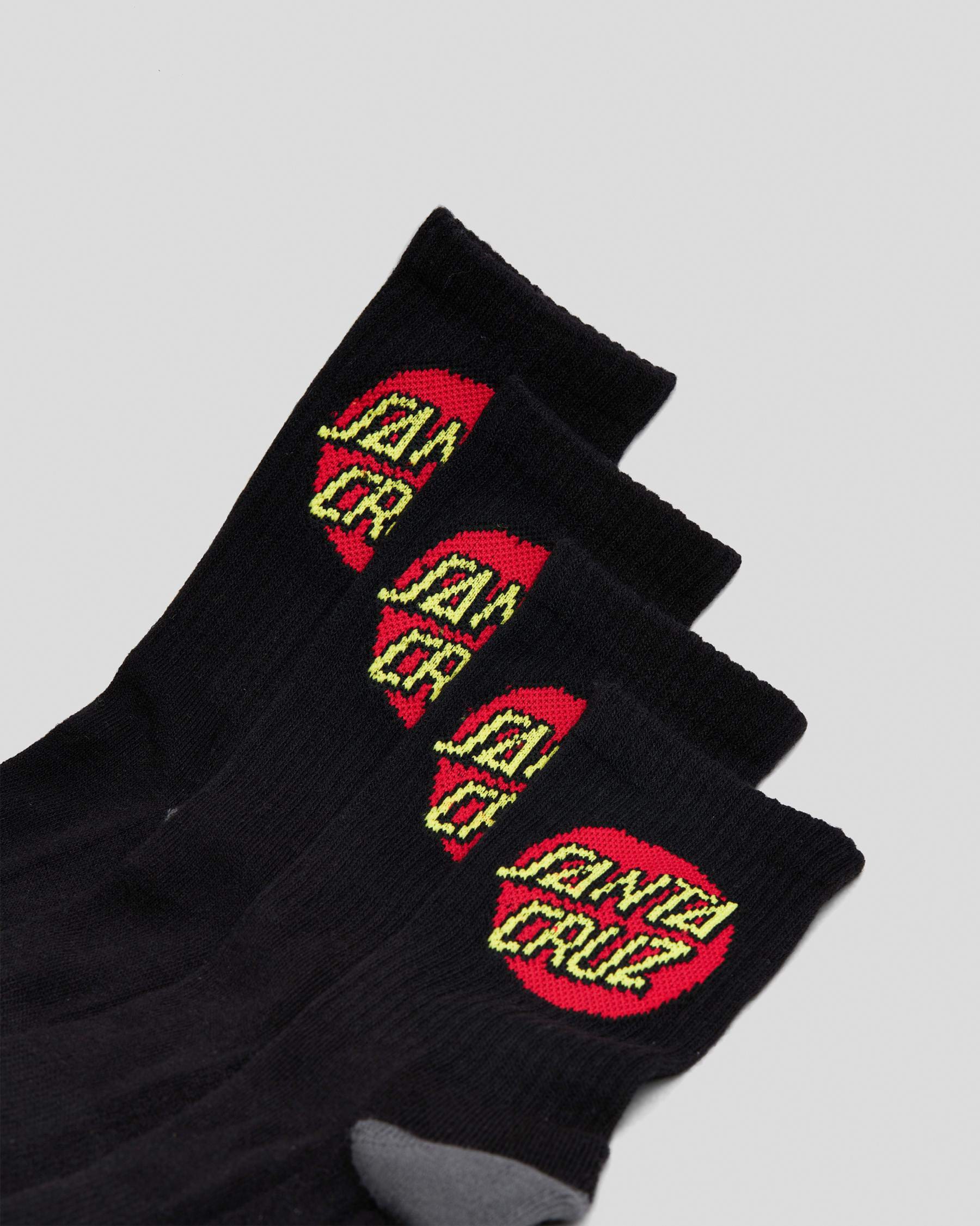 Santa Cruz Classic Dot Sock Youth 2 to 8