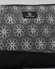 Volcom Schoolyard Canvas Pouch - Black/White