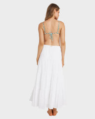 Billabong High Tides Maxi Skirt - White