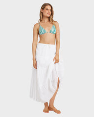 Billabong High Tides Maxi Skirt - White