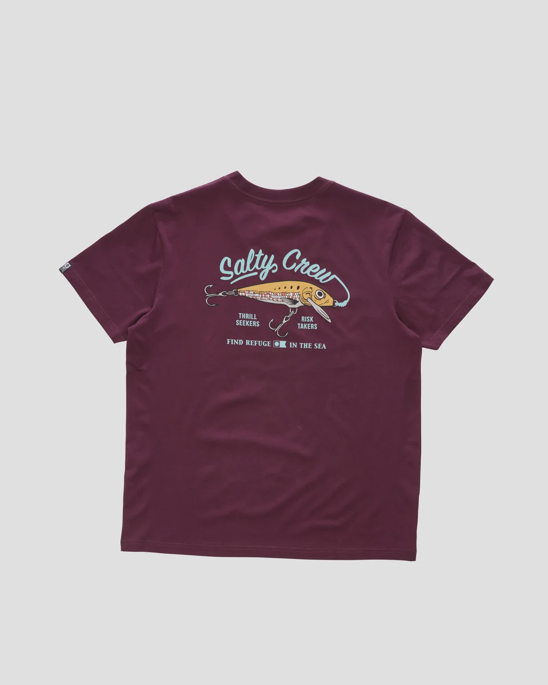 Salty Crew Decoy Premium SS Tee - Wine