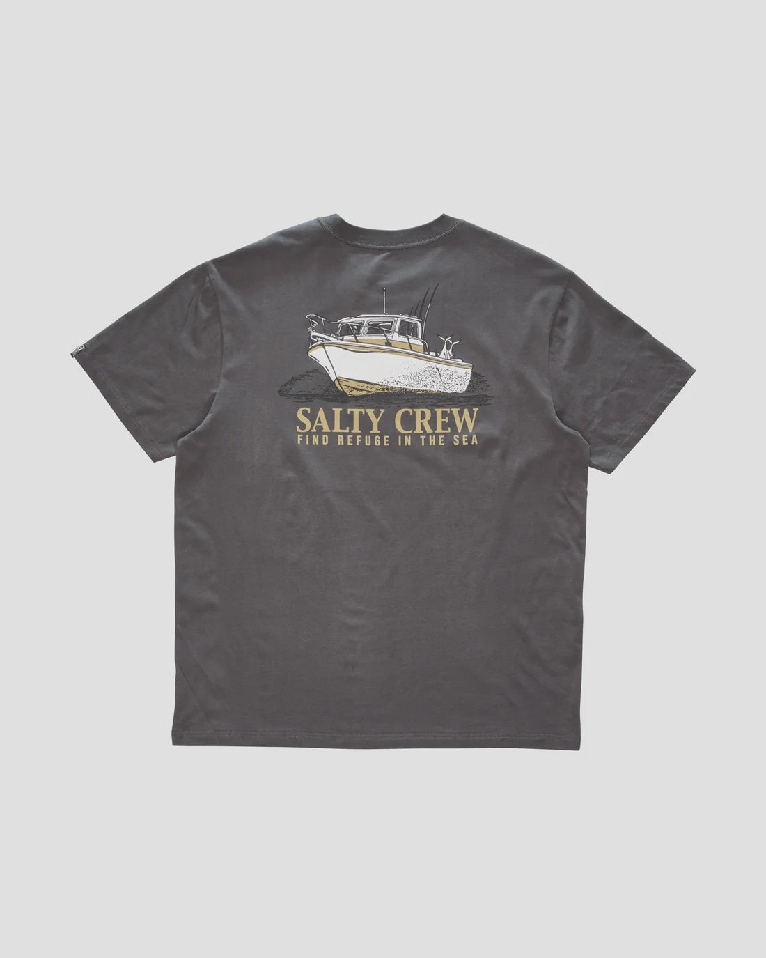 Salty Crew Throttle Classic SS Tee - Dark Grey