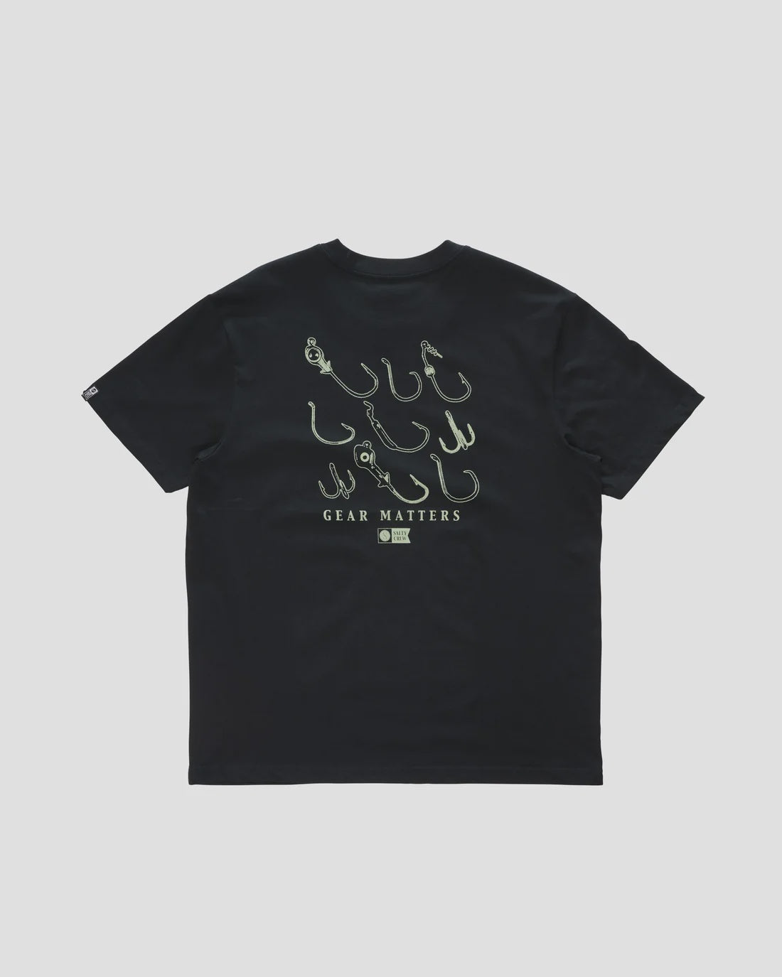 Salty Crew Fish Gear Classic SS Tee - Black
