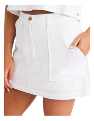 Roxy Close To You Skort - White