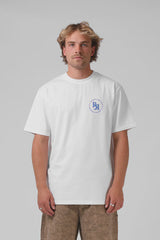 RPM Circle Puff Tee - White