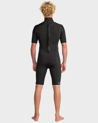 Quiksilver Mens Prologue Back Zip Springsuit 2/2 - Black