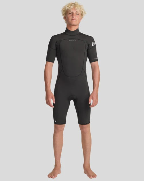 Quiksilver Mens Prologue Back Zip Springsuit 2/2 - Black