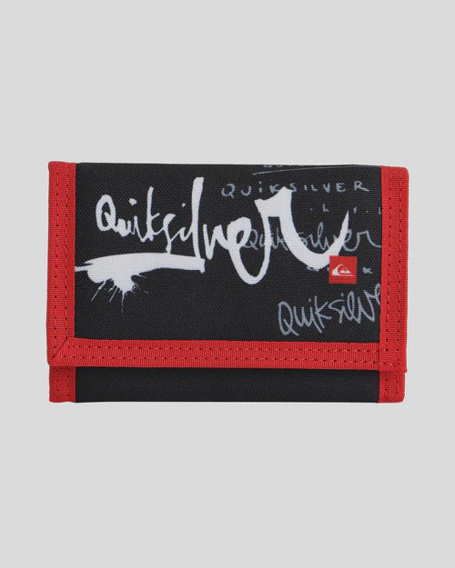 Quiksilver Young Guns Velcro Wallet - Black