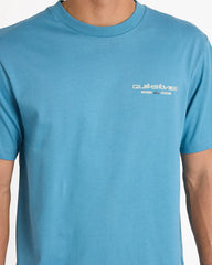 Quiksilver Mens Cool Change T-Shirt - Airforce Blue