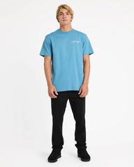 Quiksilver Mens Cool Change T-Shirt - Airforce Blue