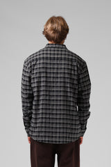 RPM Plaid LS Shirt - Navy/Cream