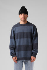RPM Merino Knit - Ocean Stripe