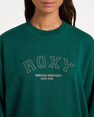 Roxy Dreamy Days Crew - Forest Green