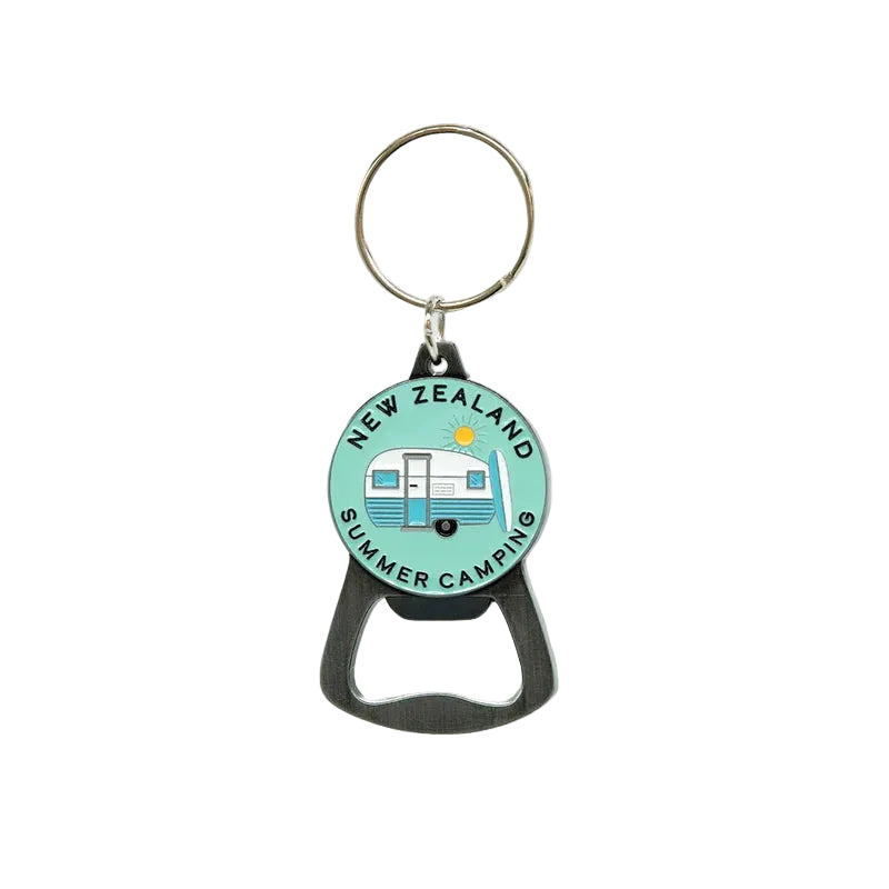 Moana Rd Summer Camping - Keyring/Bottle Opener