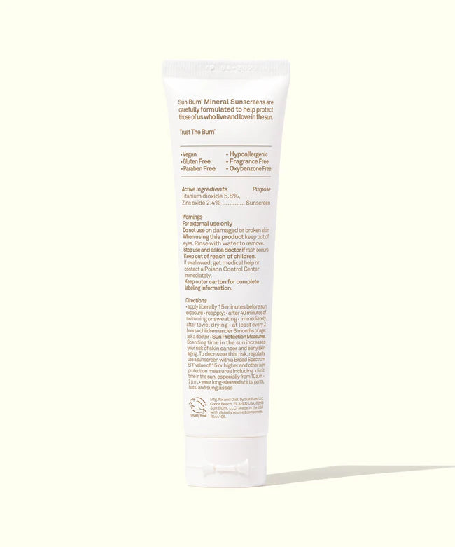 Sun Bum SPF 30 Mineral Tinted Face Lotion - 50ml