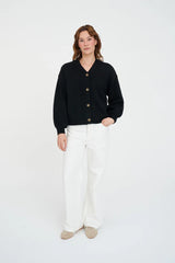 Huffer Kendall Cardigan - Black