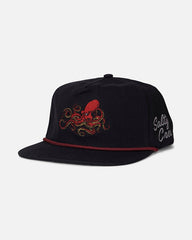 Salty Crew Coastal Snapback Cap - Black