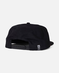 Salty Crew Coastal Snapback Cap - Black