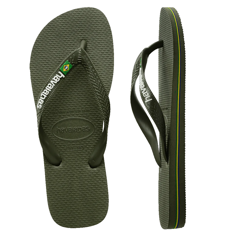 Havaianas Brazil Logo - Moss