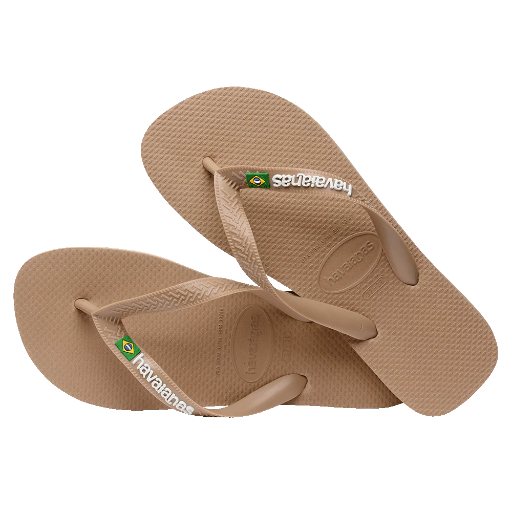 Havaianas Brazil Logo FC - Tan