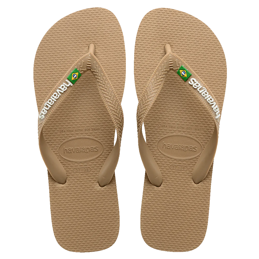 Havaianas Brazil Logo FC - Tan