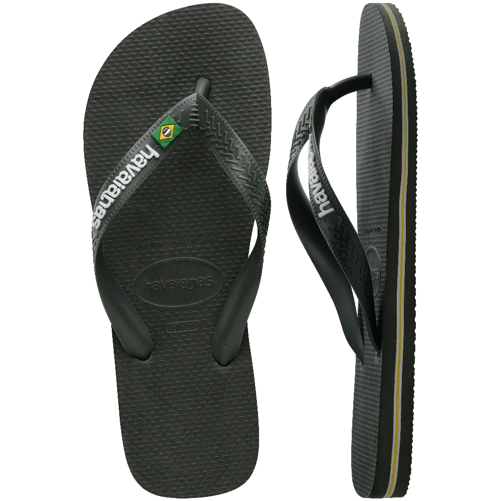 Havaianas Brazil Logo FC - Green Olive