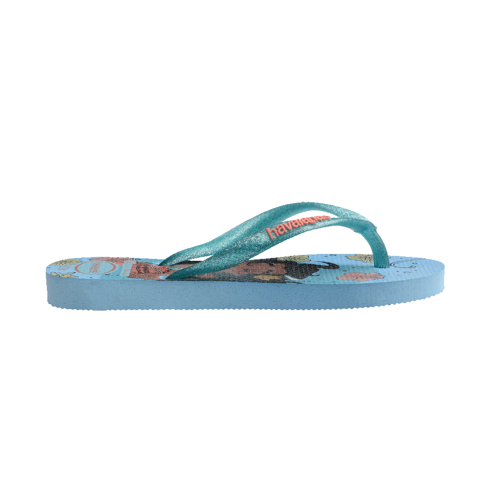 Havaianas Kids Slim Princess - Moana - Blue/Blue
