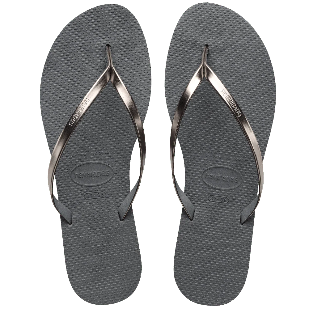 Havaianas You Metallic -Steel Grey