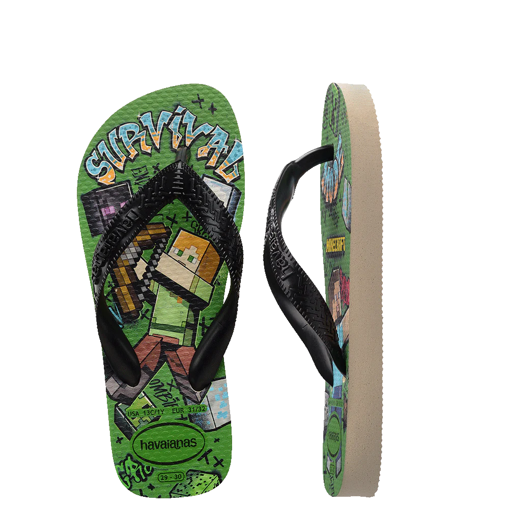 Havaianas Kids Minecraft - Beige