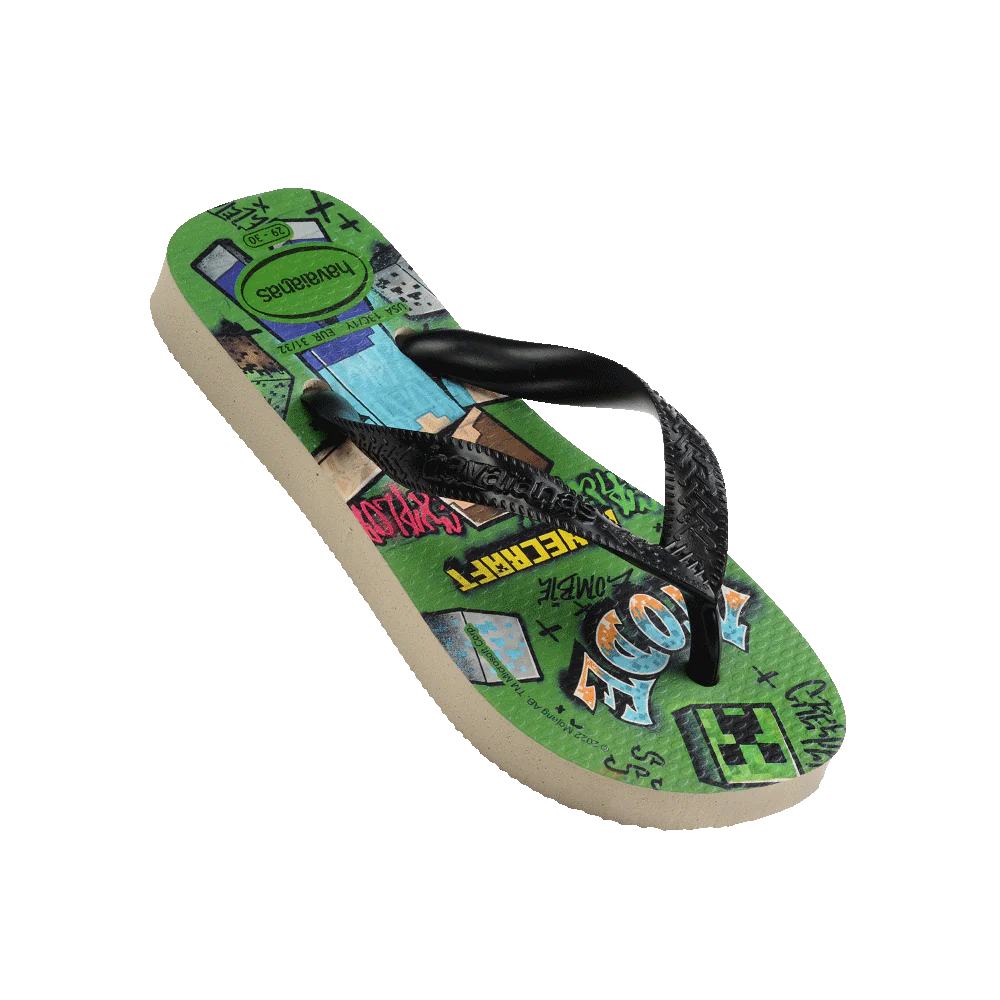 Havaianas Kids Minecraft - Beige