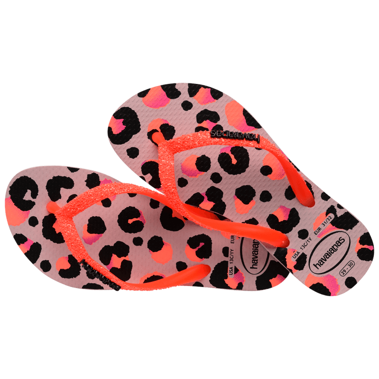 Havaianas Kids Slim Glitter II - Peony Rose