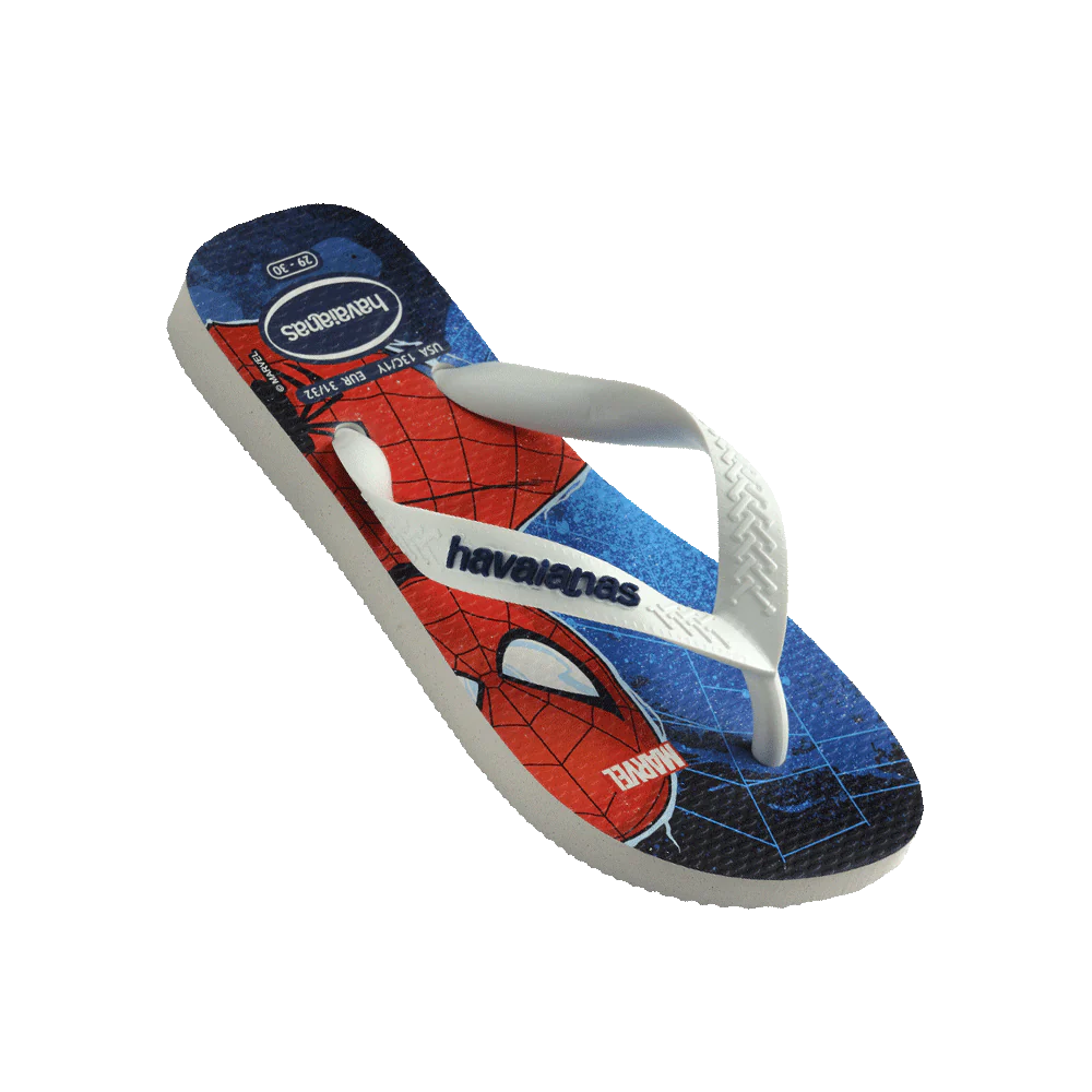 Havaianas Kids Top Marvel - Spiderman - White/White
