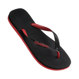 Havaianas Top Rubber - Black/Red Ruby