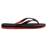 Havaianas Top Rubber - Black/Red Ruby