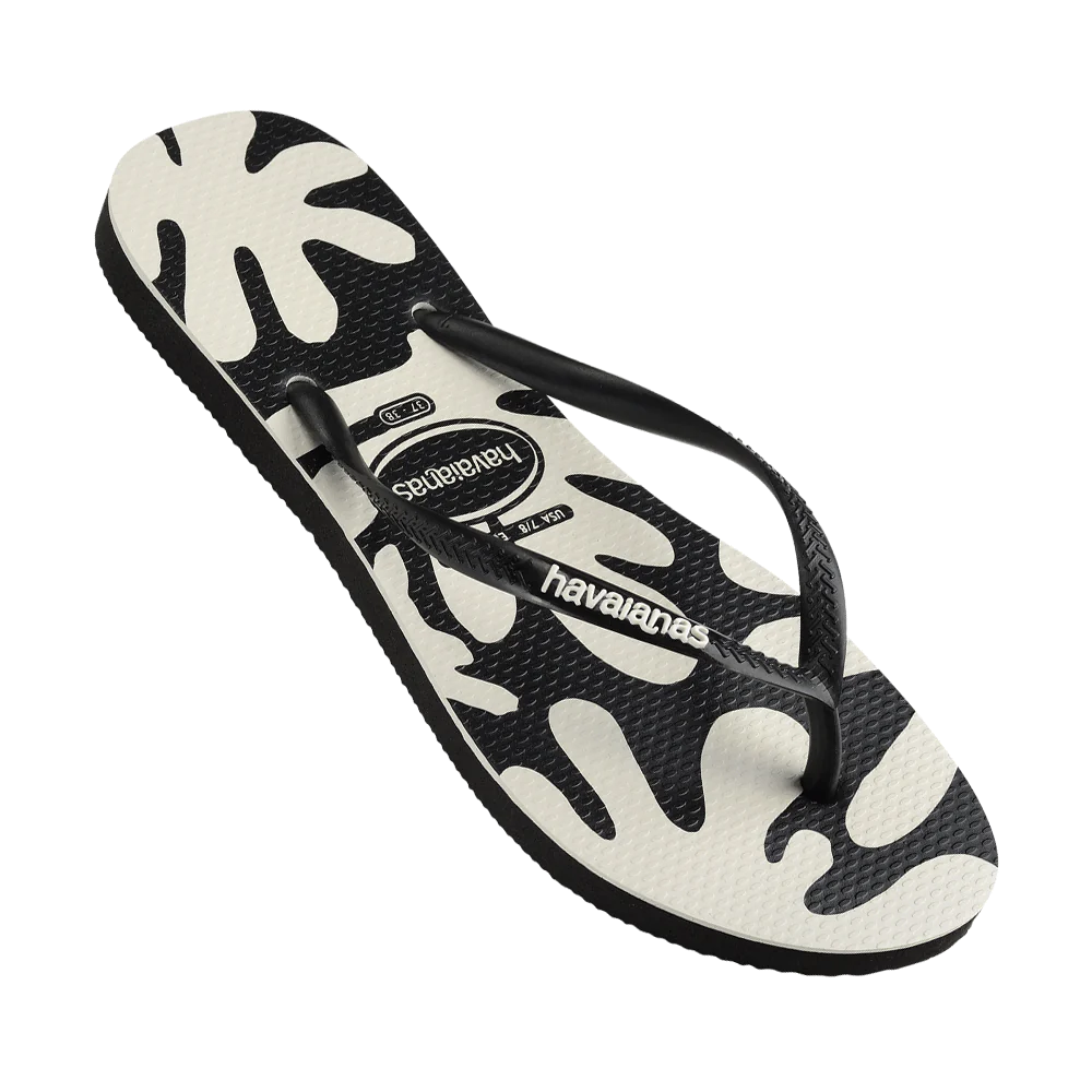 Havaianas Slim Coral FC - Black