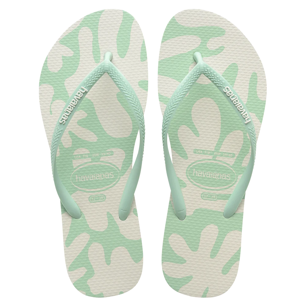 Havaianas Slim Coral FC - Coast Green
