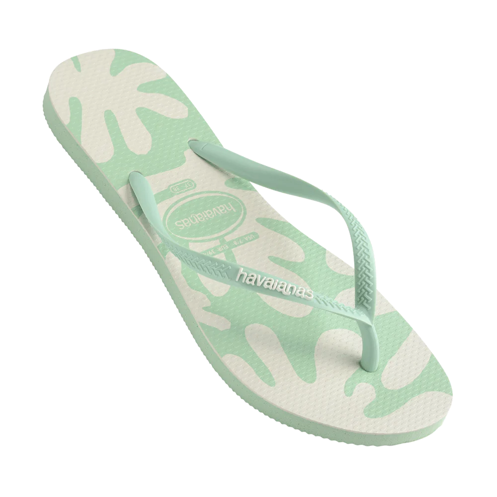 Havaianas Slim Coral FC - Coast Green