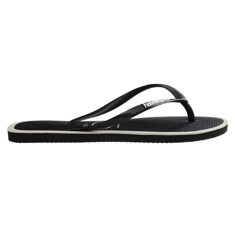 Havaianas Slim Frame - Black/White