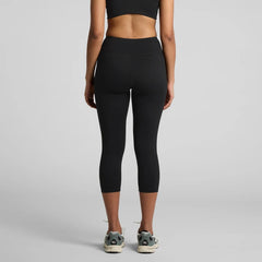 AS Colour Womens Active Mid Length Sports Leggings - Black