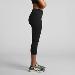 AS Colour Womens Active Mid Length Sports Leggings - Black