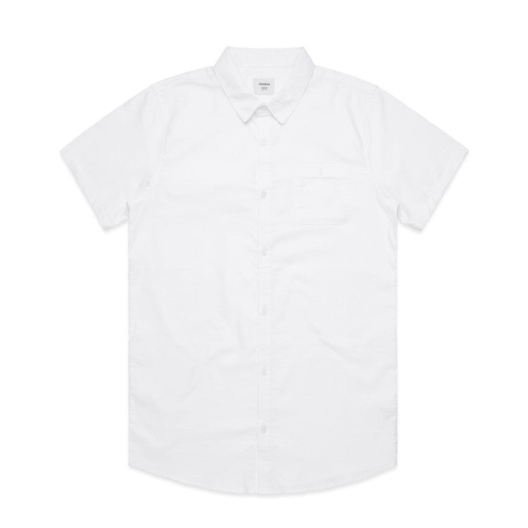 AS Colour Oxford SS Shirt - White