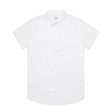 AS Colour Oxford SS Shirt - White