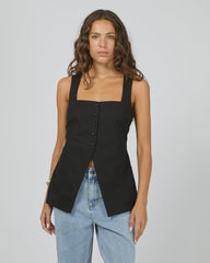 Silent Theory Camilla Top - Black