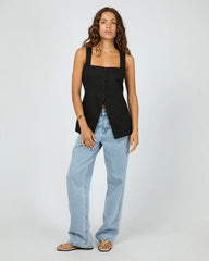 Silent Theory Camilla Top - Black