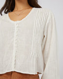 All About Eve Paloma Shirt - Vintage White