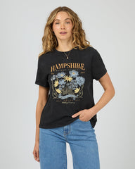 All About Eve Hampshire Regular Tee - Washed Black